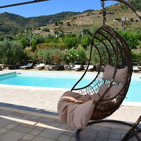 Taormina Villa Ibiscus Alcantara Gaggi Exteriör bild